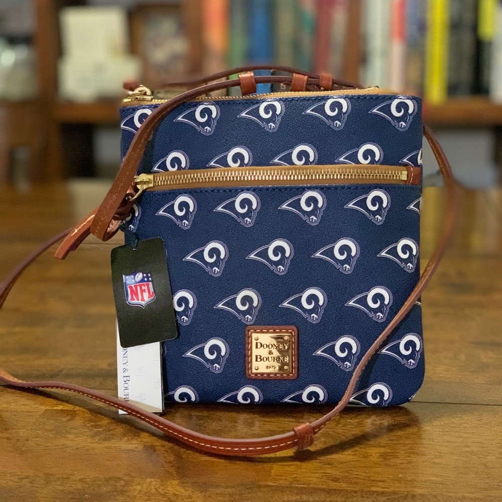 Rams x Dooney & Bourke crossbody bag